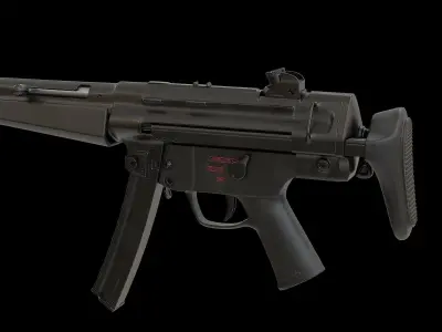 MP5A5 V2 3D model