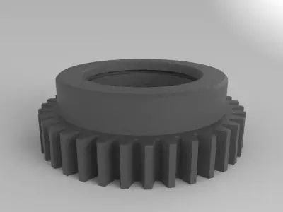 Gear Free 3D model by descon-design