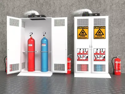 Ventilation System 3D model buy