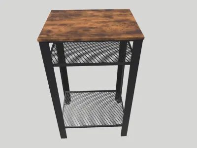 Telephone Table 3D model