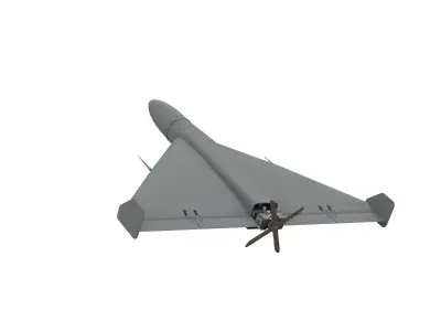 Shahed military drone 3D model