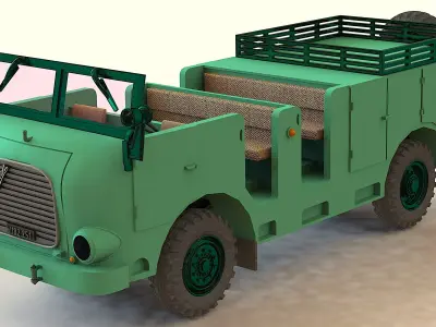 Saurer 6-GAVR-Z 3D print model