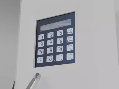 Gas Pump 3D model purchase