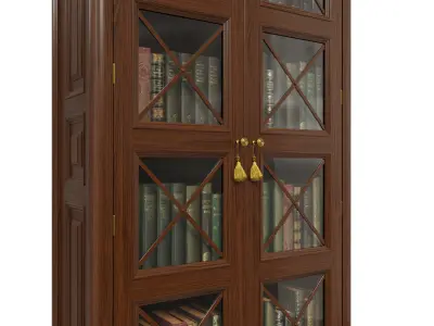 Classic cabinet 05 04 3D model