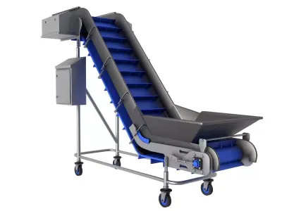 Roller Conveyor collection 3D model