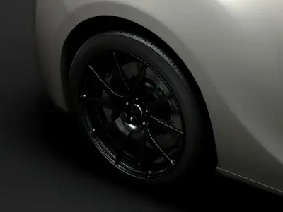 Scion TRD 2020 wheel 3D model