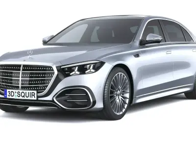 Mercedes-Benz S-Class AMG Long 2027 3D model