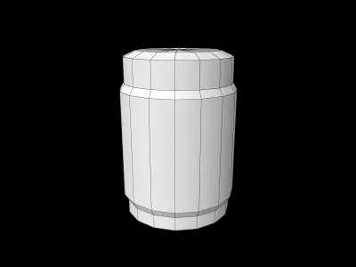 Sci-Fi Asset Low-poly 3D model
