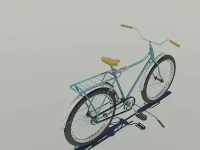 Bicycle Free 3D model shop