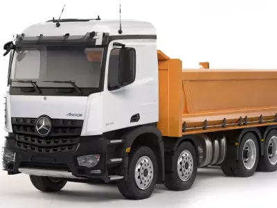 Mercedes-Benz Arocs 3245 tipper 2021 3D model