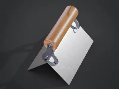 Outside Corner Trowel 3D model