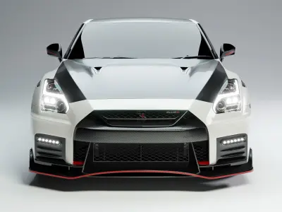 Nissan GTR R35 nismo Special Edition 2022 Free 3D model