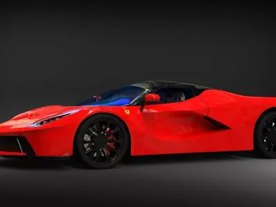 Ferrari LaFerrari Free 3D model by blackmonkey188