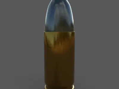 Cartridge 9 x19 mm 3D model