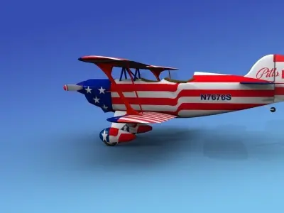 Pitts Special 3D model purchase