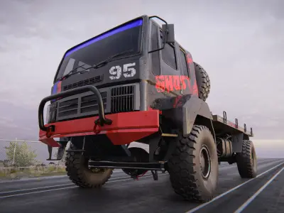 ashok leyland stallion 3D model