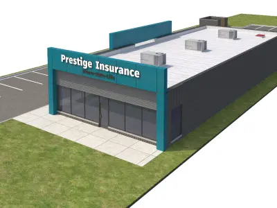 Retail-194 Retail Store 3D model