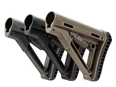 Magpul CTR Carbine Stock Low-poly 3D model purchase