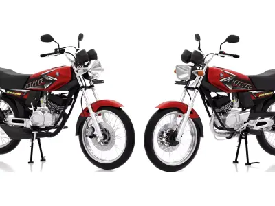 2006 - 2009  Yamaha RX King 135 3D model