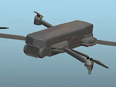 Ruko F11GIM2 Drone - High Poly 3D Model Free 3D model