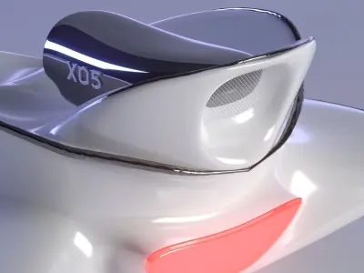 High Speed Aircraft 3D model