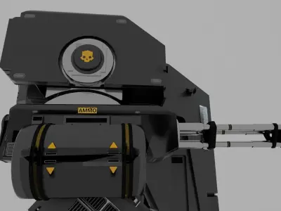 Helldivers 2 EXO-45 Patriot Exosuit 3D model