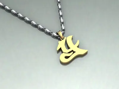 Pendant Y-y1 3D print model