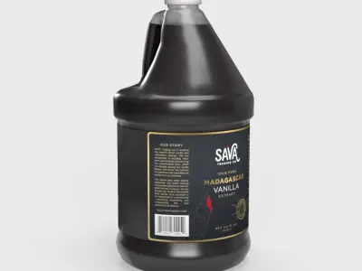 Plastic Gallon Utility Jug 3D model