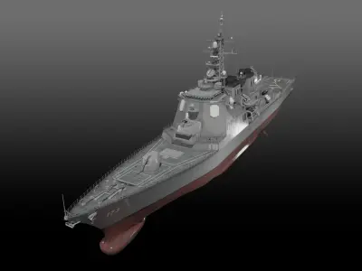 JS Kongo DDG-173 3D model