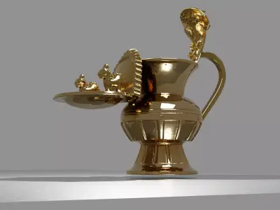 Sukunda Lamp -3D 3D model