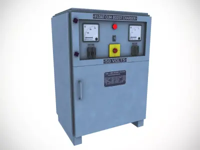 FCB  Charger Low-poly 3D model