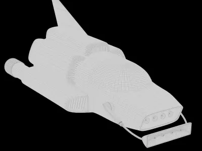 Thunderbird 4 3D model