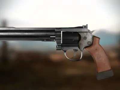 Revolver apk 3D model