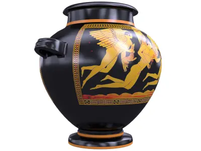 Stamnos- Ancient Greek Pottery 3D model