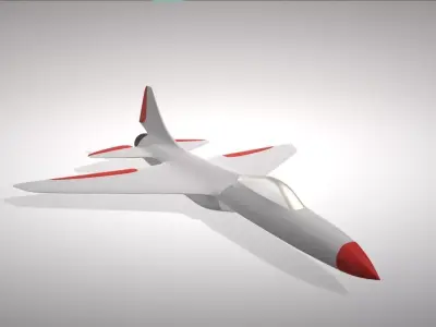 Fictional Aicraft Free 3D model