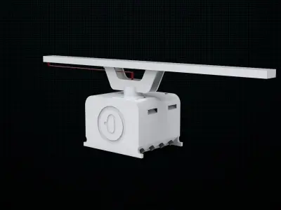 S-band Radar raytheon 3D model