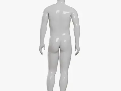  Male mannequin pose 3 PBR 
