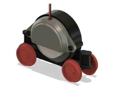 Model Railway - Bo-Bo Ringfield Motor Replacement Adapter 3D print model