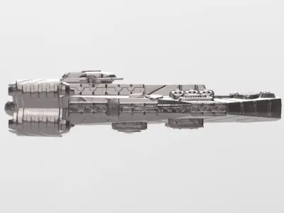 FLEET CORE - SG1 STARVARES CARGO CRUISER 3D print model