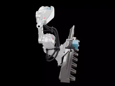 ABB IRB 5500-22 High Speed Industrial Robotic Arm 3D Model  3D model