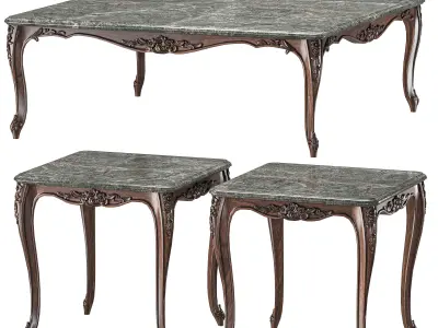 chairish  coffee table  art 8732 3D model