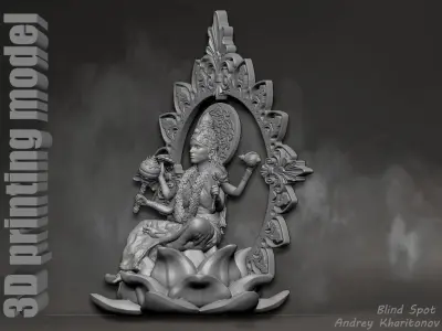 Siddhidatri 3D print model