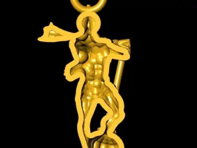 Hanumanji 3D Model 3D print model