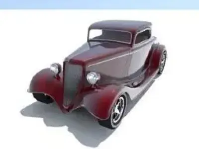 Hot Rod Free 3D model