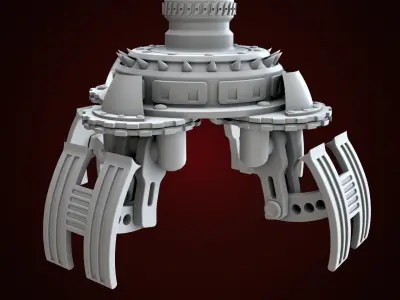 Robotic Turret 3D model