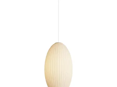 George Nelson Bubble Pendant Lamps 3D model