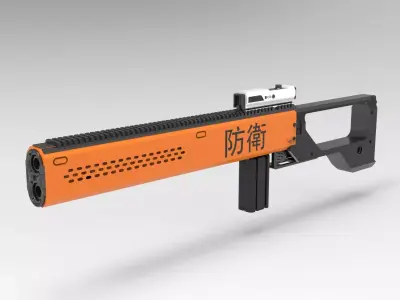 SGT 24 Shotgun  3D model