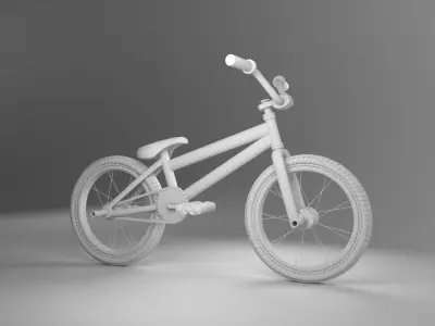  BMX bike 3D model