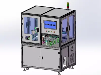 LED Assembly and Plating Machine 3D model