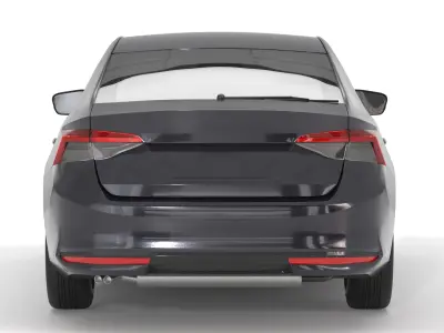 Generic Sedan 07 3D model